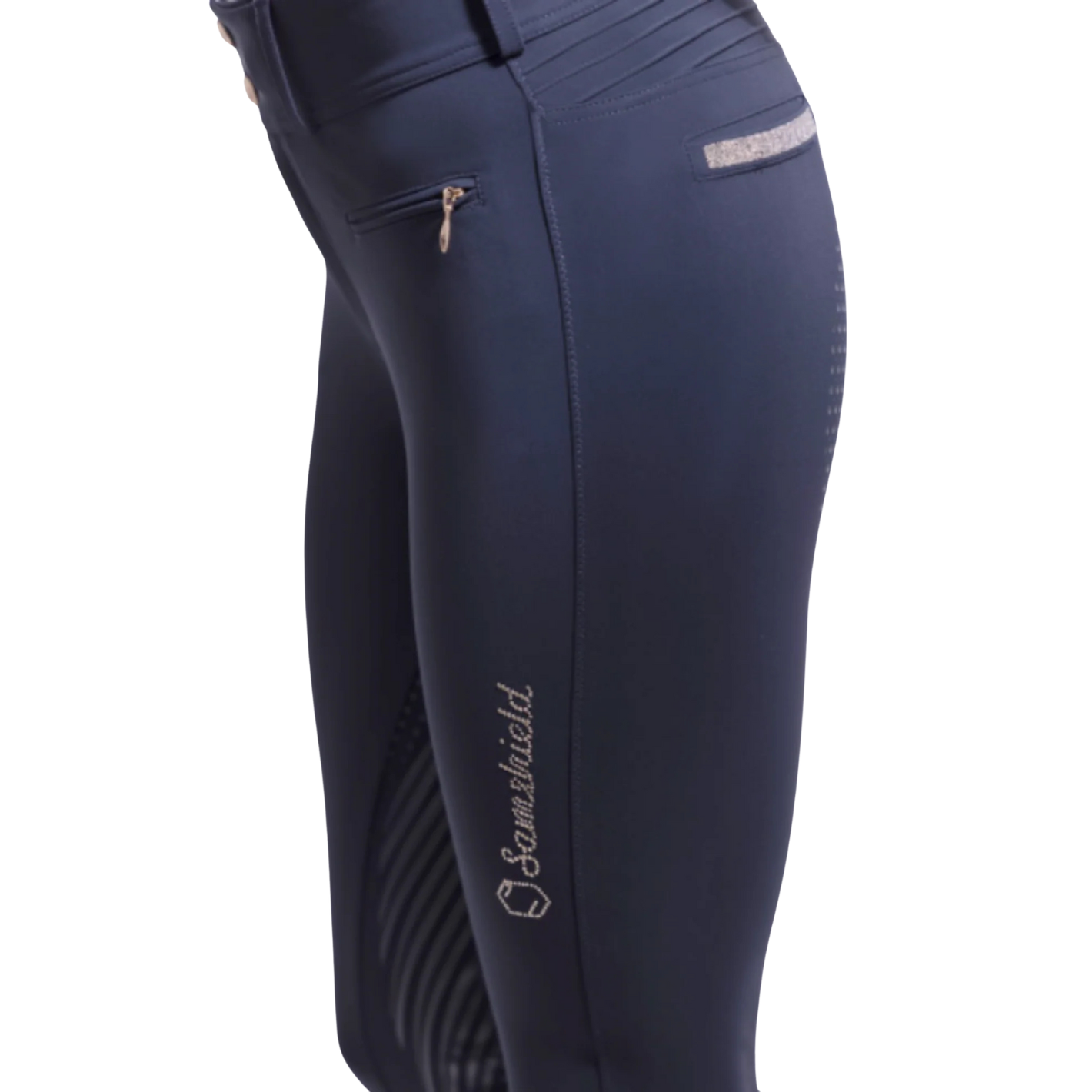 Samshield Diane Breeches - Navy/Rose Gold