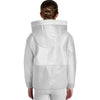 Aztec Diamond Kids Rain Jacket - Silver