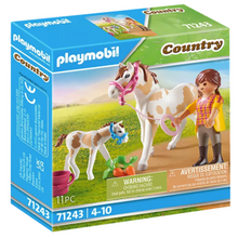 Load image into Gallery viewer, Playmobil Horse with Foal
