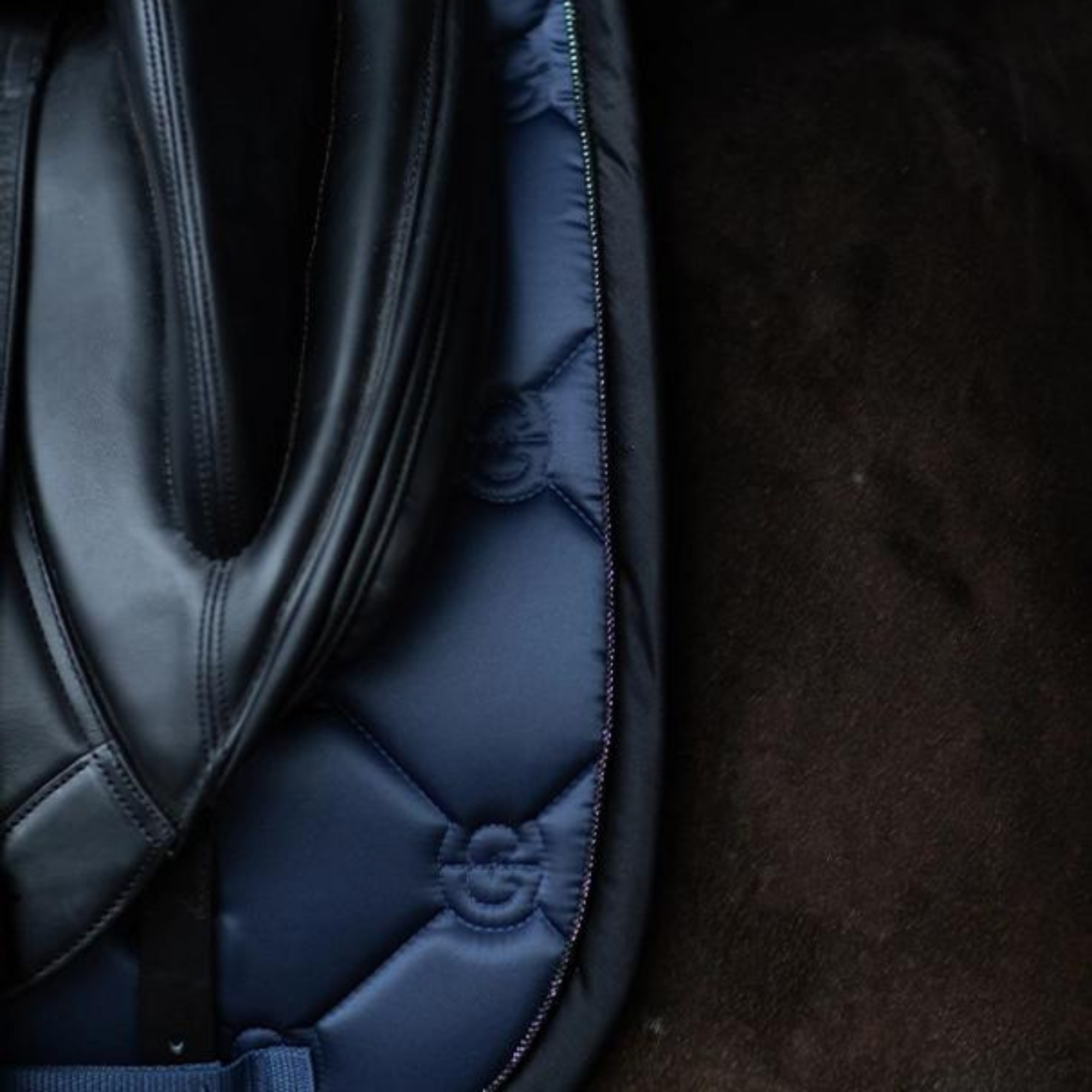 Equestrian Stockholm Dressage Pad - Dark Venice