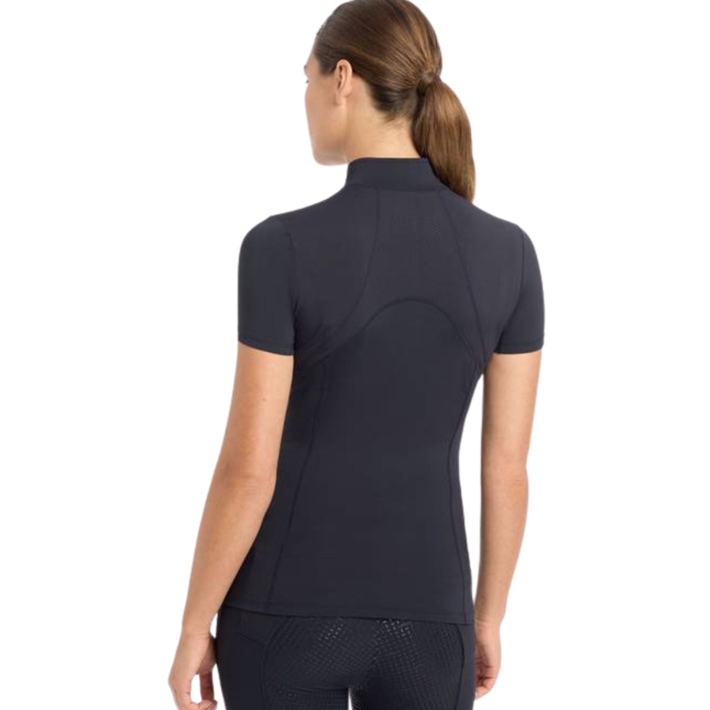 LeMieux Mia Mesh Short Sleeve Base Layer - Navy