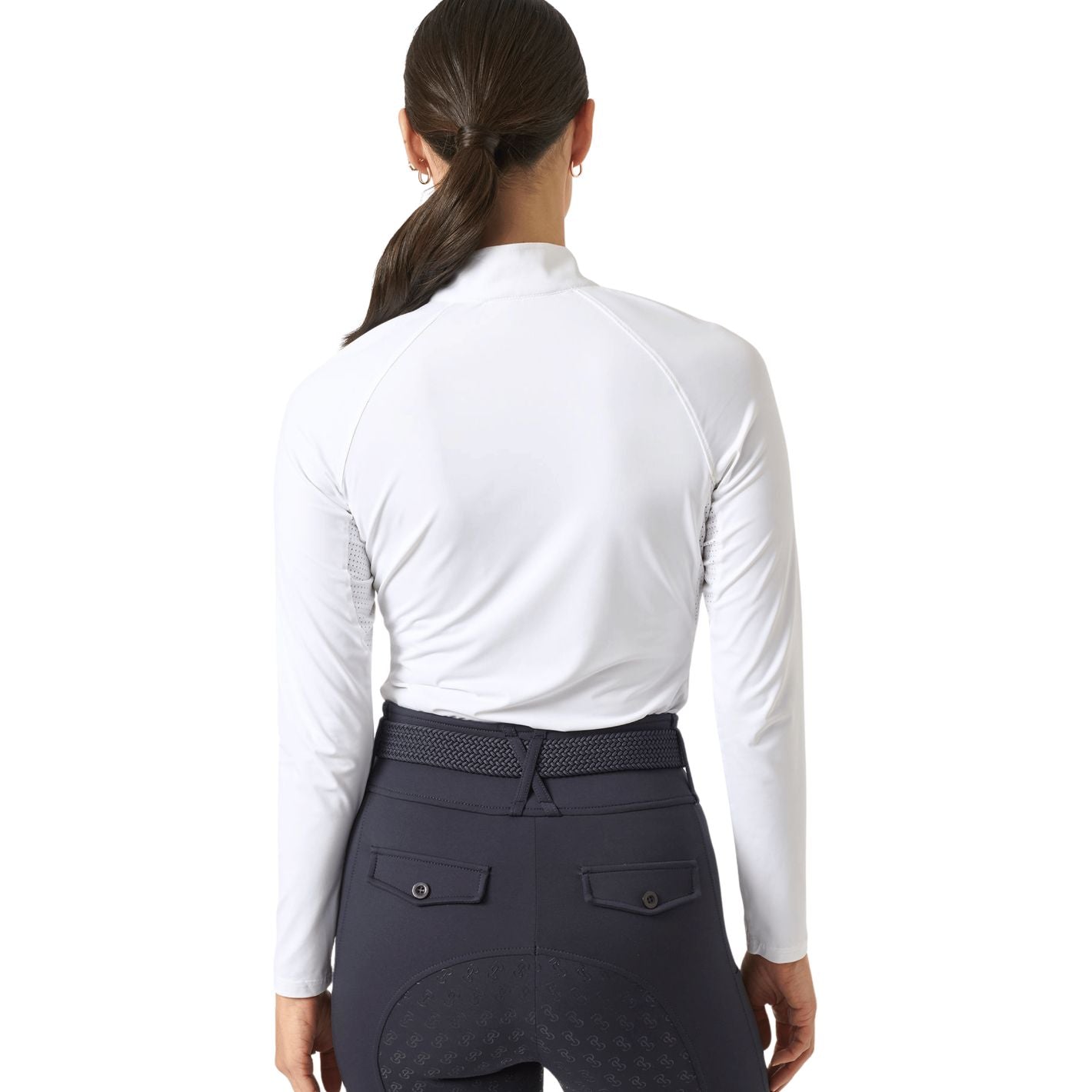 PS of Sweden Evelina Crystal Logo Shirt - White