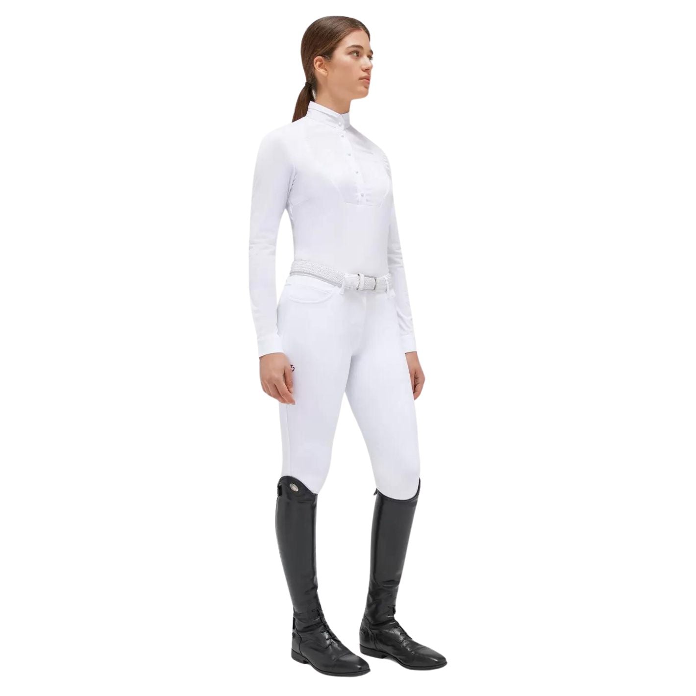 Cavalleria Toscana Long Sleeve Shirt - White