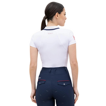 Load image into Gallery viewer, Maximilian Equestrian Concept Polo Shirt - White
