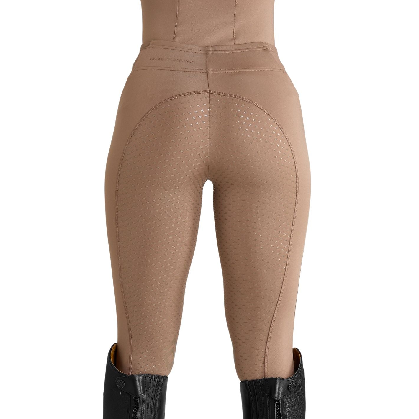 Aztec Diamond Core Leggings - Camel