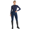Aztec Diamond Core Long Sleeve Base Layer - Navy