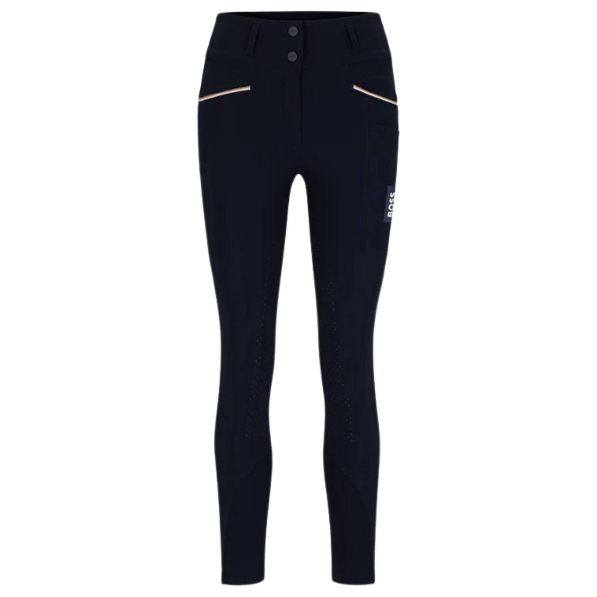 Boss Equestrian Hailey Full Grip High Waist Breeches - Navy