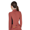 Equestro Long Sleeve Base Layer - Redwood