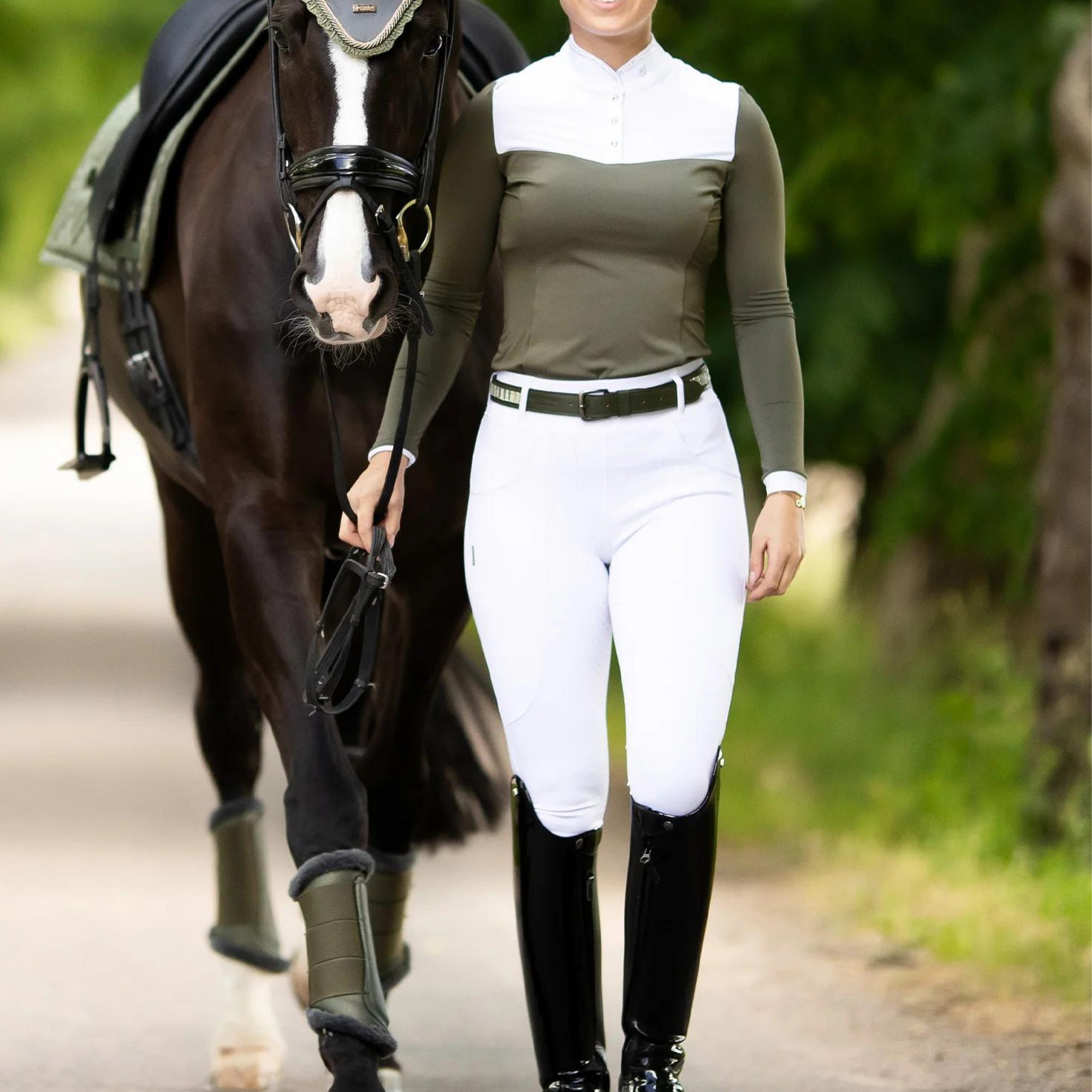 Equestrian Stockholm Brushing Boots - Striking Valley