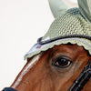 Equestrian Stockholm Ear Bonnet - Pistachio White