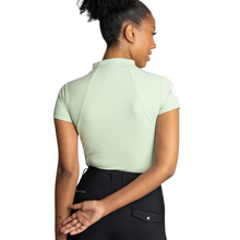 Load image into Gallery viewer, Maximilian Equestrian Short Sleeve Base Layer - Sage Green
