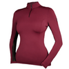 Equestrian Stockholm Air Breeze Top - Bordeaux