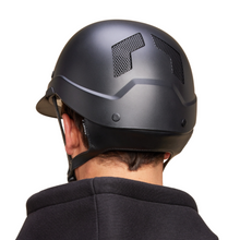 Load image into Gallery viewer, Flex-On Armet Dark Mixte Helmet - Black with Black Chinstrap
