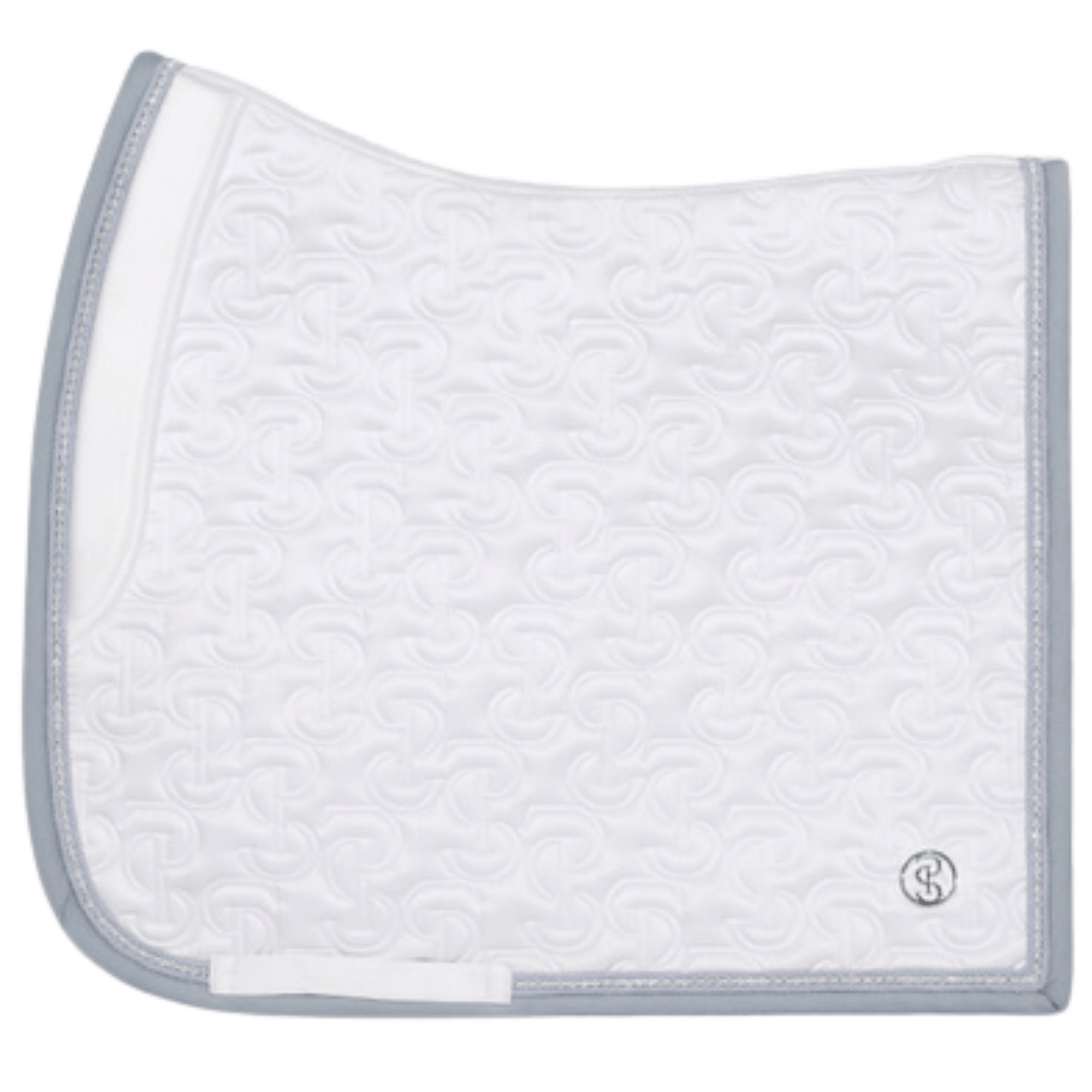 PS of Sweden Crystal Satin Dressage Pad - White
