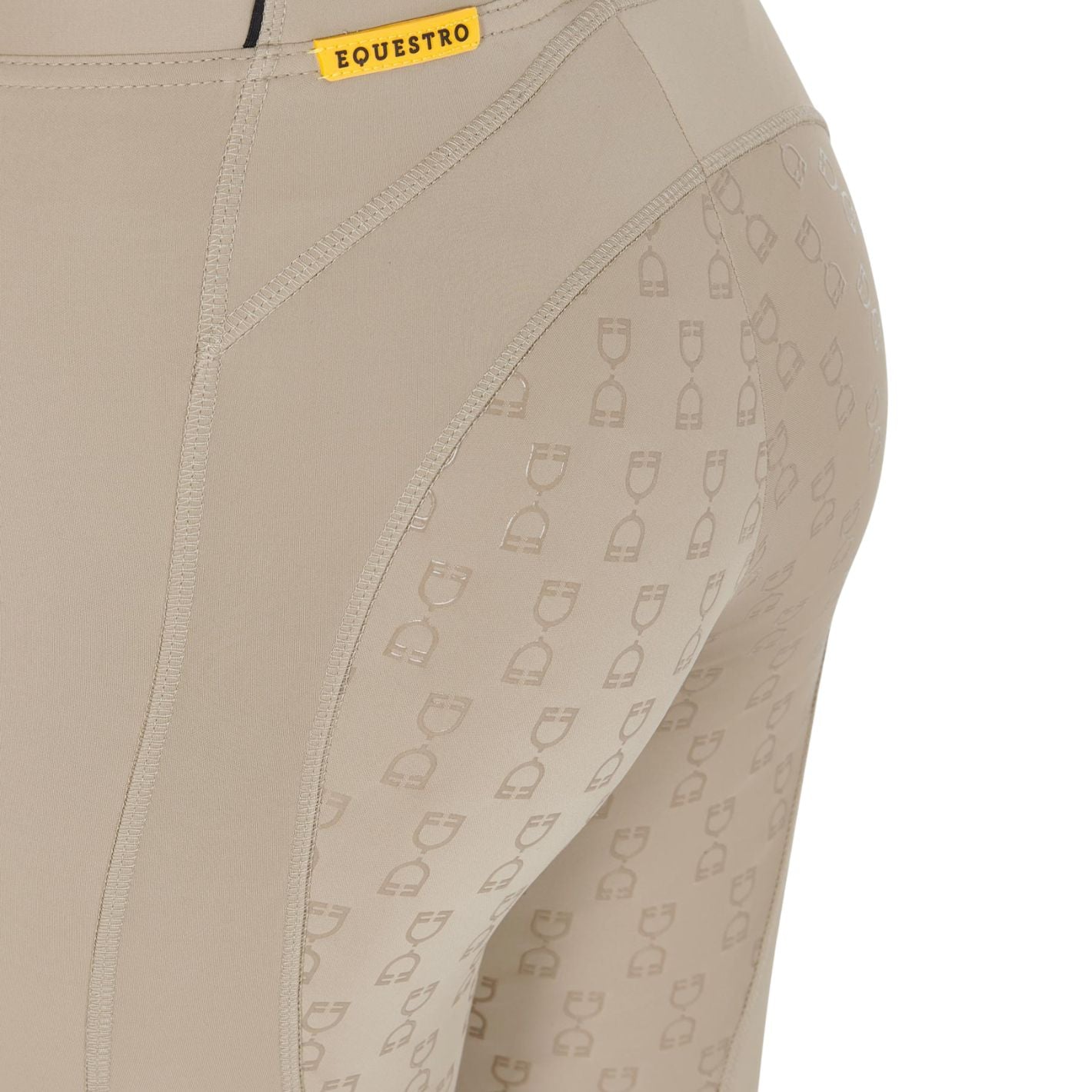 Equestro High Waist Leggings - Oxford Tan