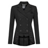 Fair Play Lexim Chic Short Tail Coat - Black/Rose Gold