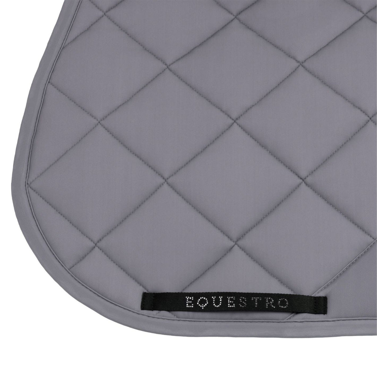 Equestro Rhinestone Jump Pad - Frost Grey