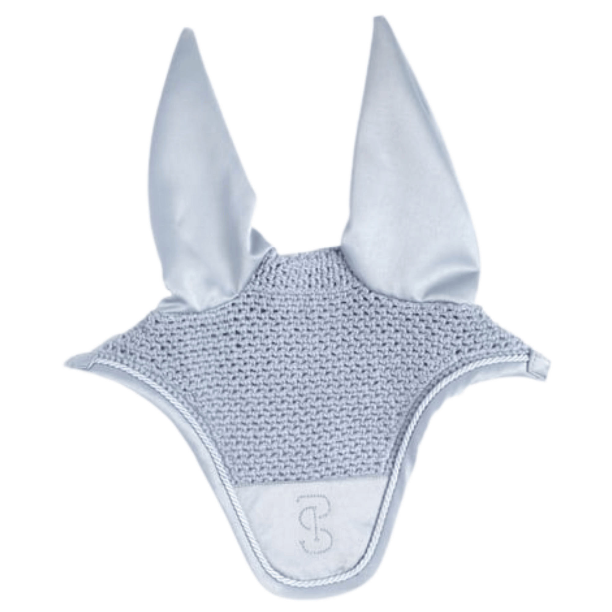 PS of Sweden Crystal Satin Ear Bonnet - Blue Whisper
