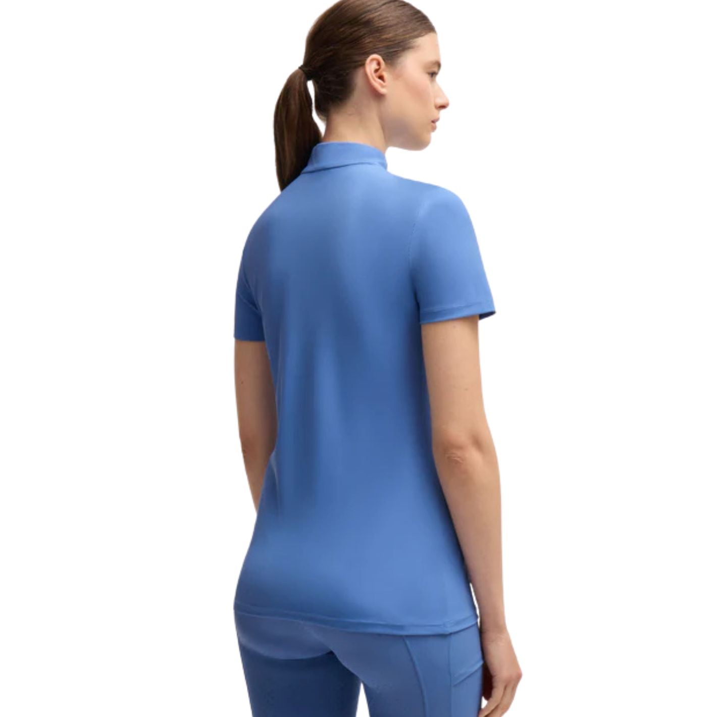Boss Equestrian Maira Stripes Training Shirt - Riviera