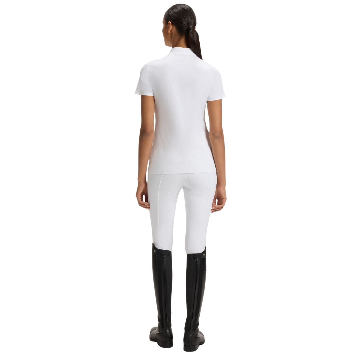 Boss Equestrian Maira Show Shirt - White
