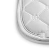 Equestrian Stockholm Dressage Pad - Crystal White