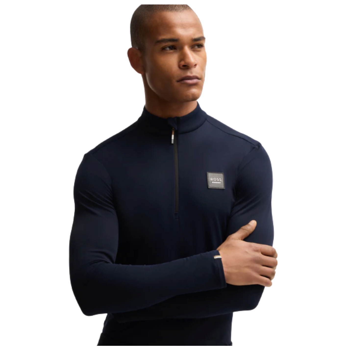 Boss Equestrian Men's Nolan Training Shirt - Navy