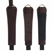 Load image into Gallery viewer, Freejump ProGrip Stirrup Leathers - Brown
