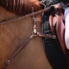 CWD Raised Adjustable Bridge Breastplate - Brown