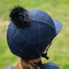 QHP Liora Helmet Cover - Navy
