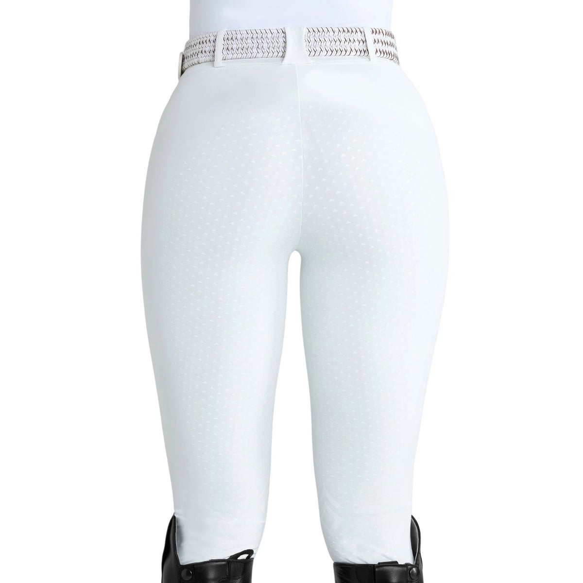 Aztec Diamond Essential Competition Leggings - White