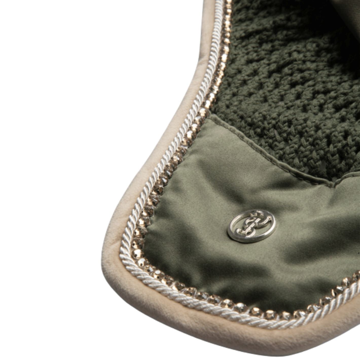 PS of Sweden Vintage Monogram Ear Bonnet - Mist Green