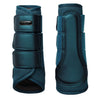 Equestrian Stockholm Classic Mesh Brushing Boots - Teal Blue