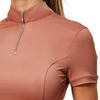 Equestrian Stockholm UV Protection Short Sleeve Top - Coral