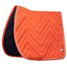 Load image into Gallery viewer, QHP Menton Jump Saddle Pad - Amber Gold
