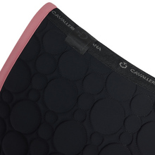 Load image into Gallery viewer, Cavalleria Toscana Circular Dressage Pad - Black/Pink
