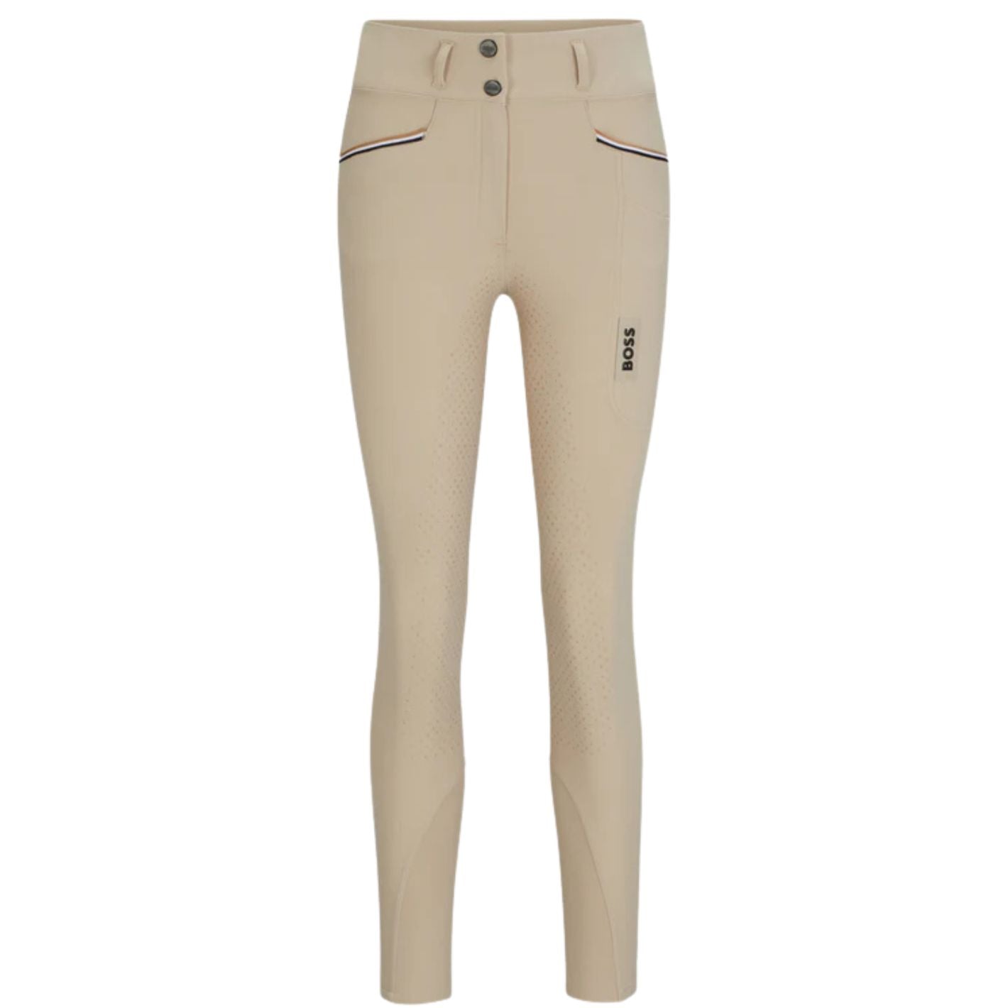Boss Equestrian Hailey Full Grip High Waist Breeches - Beige