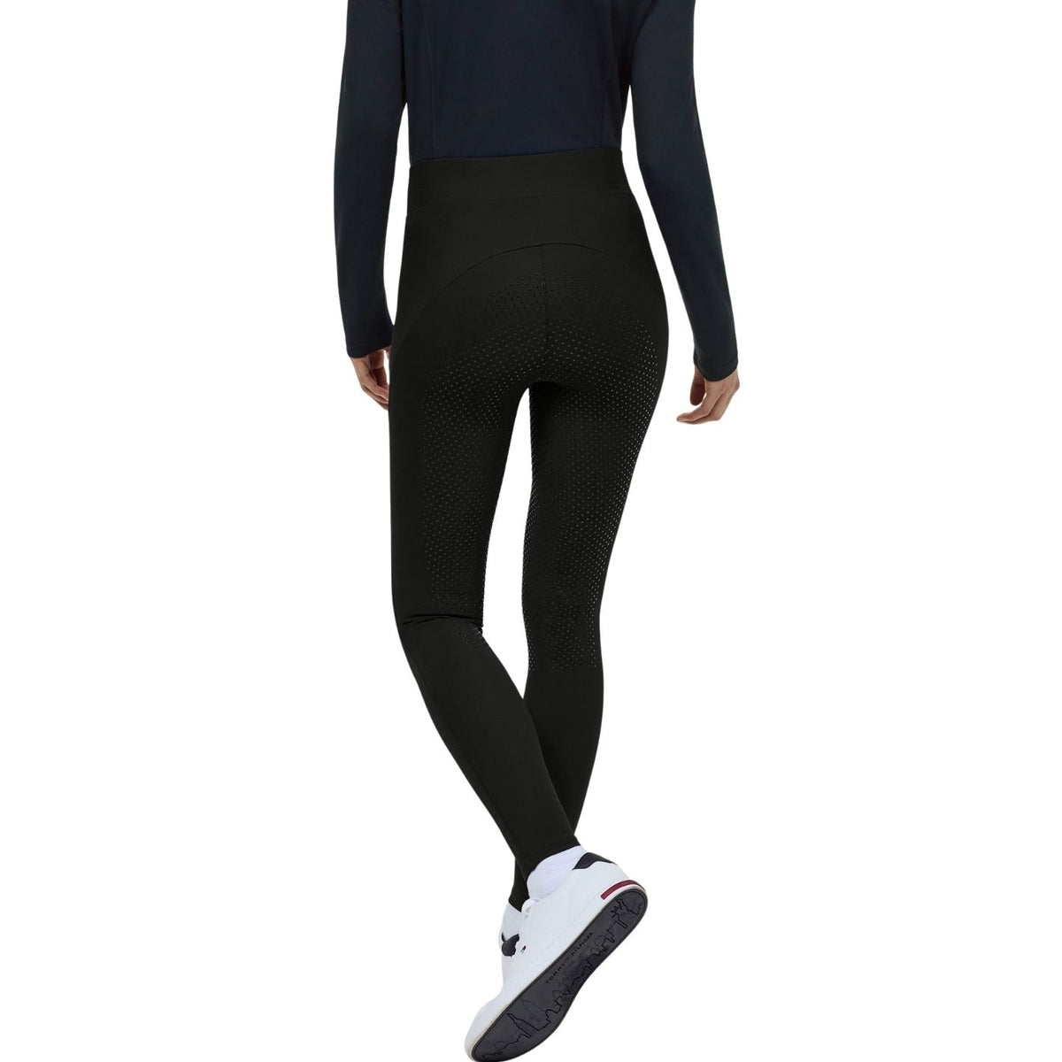 Tommy Hilfiger Elmira Rhinestone Leggings - Black