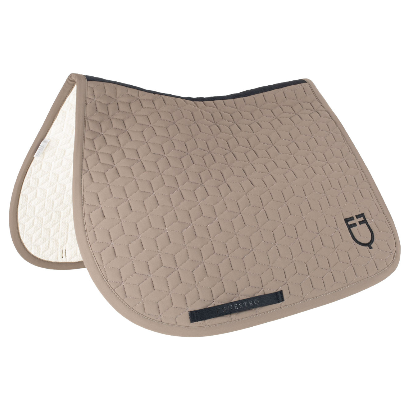 Equestro Cube Quilting Jump Pad - Walnut