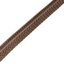 Load image into Gallery viewer, CWD Thin Rubber Grip Reins - Brown
