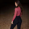 Equestrian Stockholm Dynamic Base Layer Top - Soft Rouge