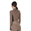 Equestro Long Sleeve Base Layer - Walnut