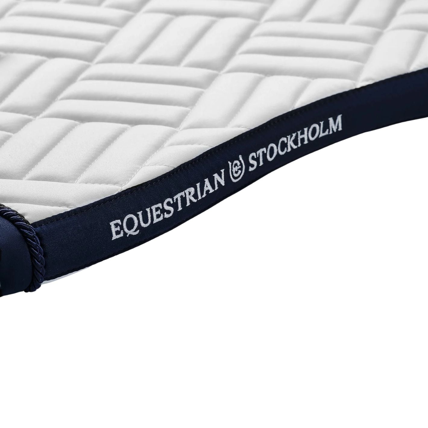 Equestrian Stockholm Jump Pad - Modern White Navy