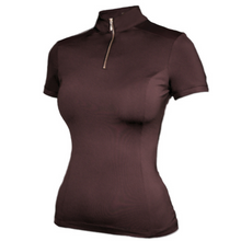 Load image into Gallery viewer, Equestrian Stockholm UV Protection Short Sleeve Top - Endless Glow
