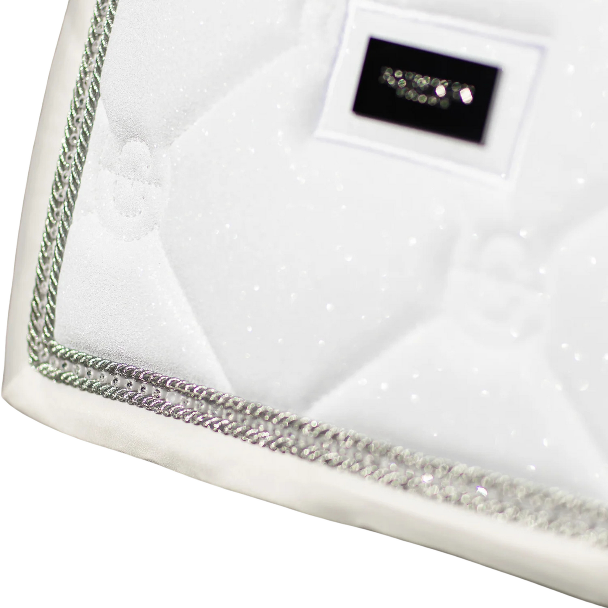 Equestrian Stockholm Dressage Pad - Timeless White Glimmer