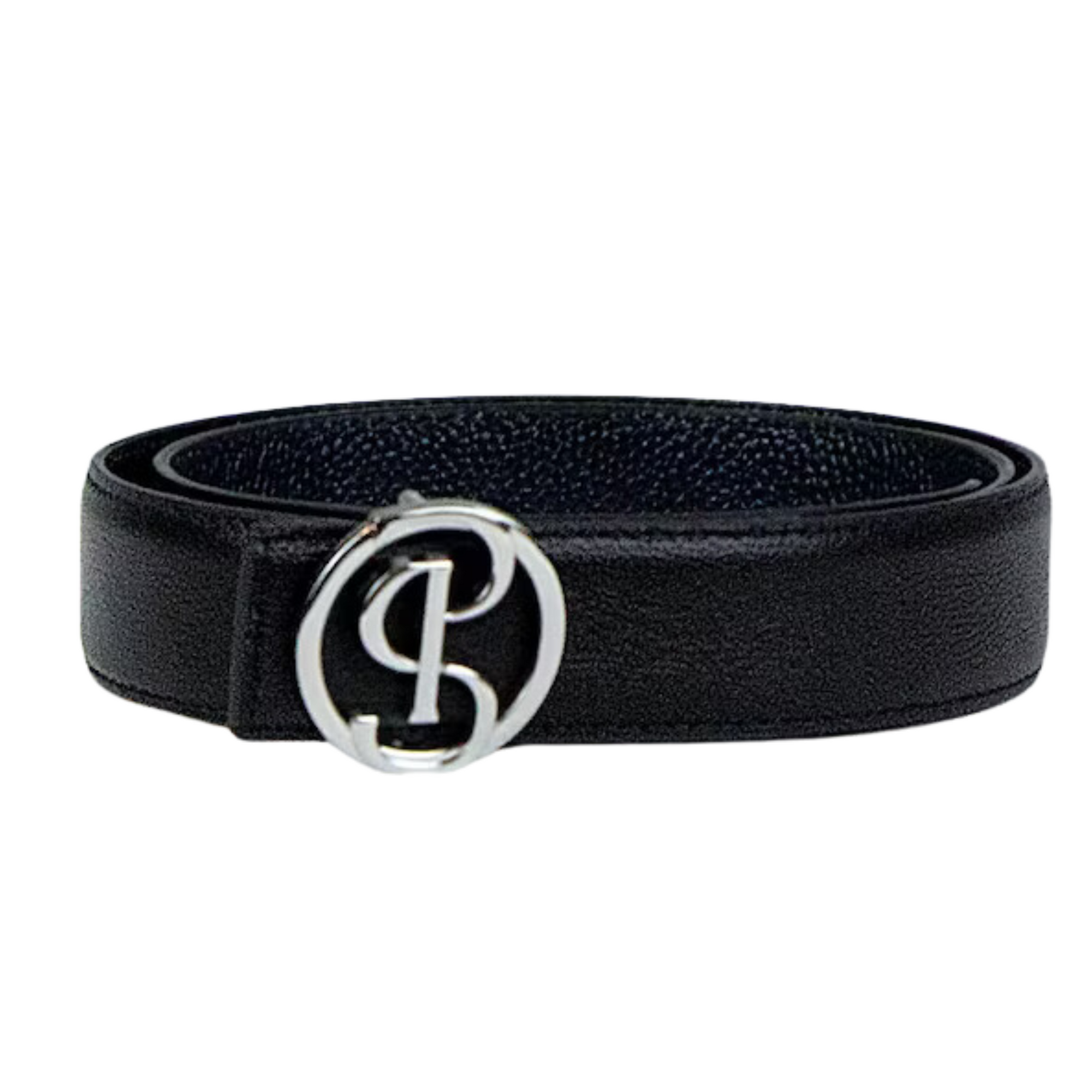PS of Sweden Jacqueline Leather Belt - Black
