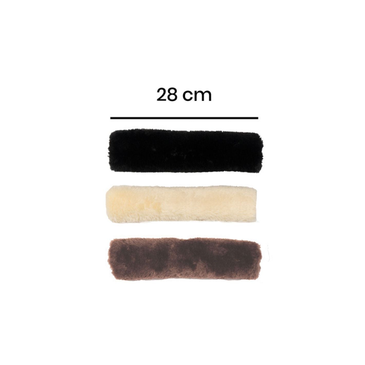 Kentucky Sheepskin Noseband/Headpiece Cover