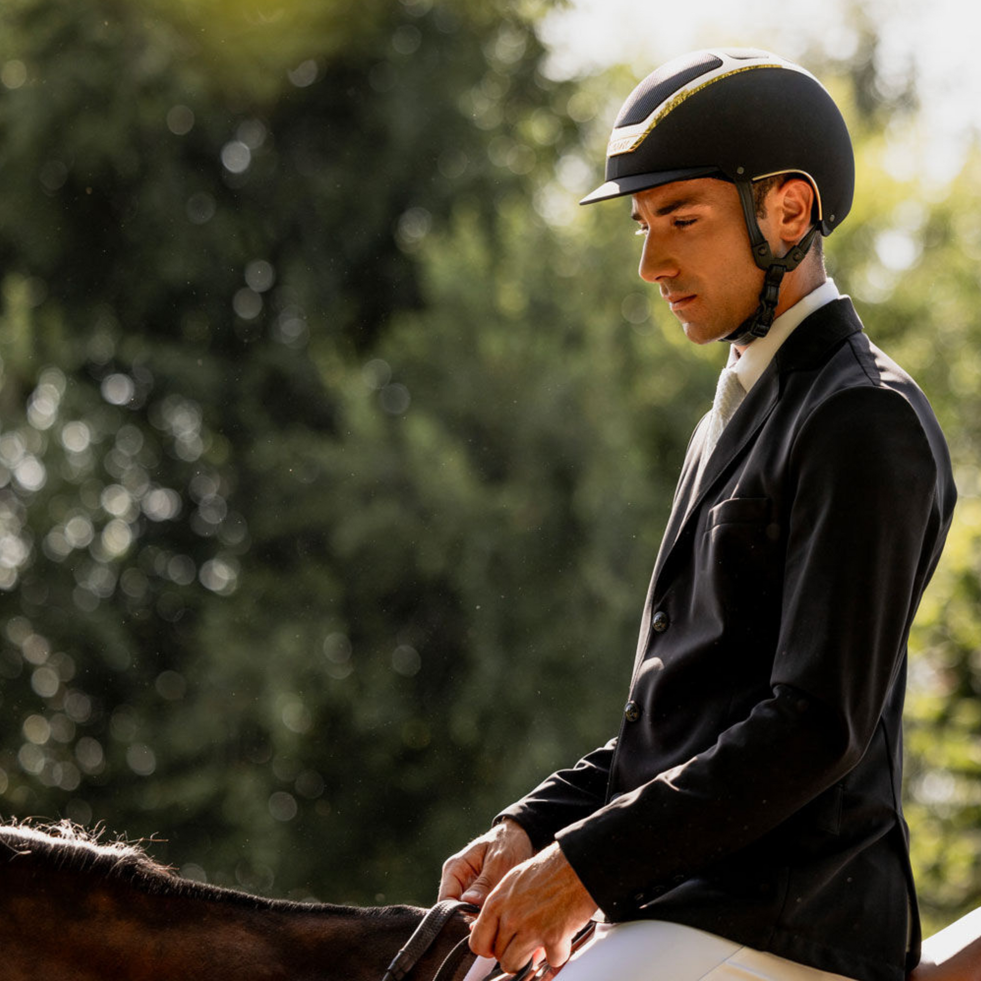 Kask Dogma Chrome Helmet - Black / Gold