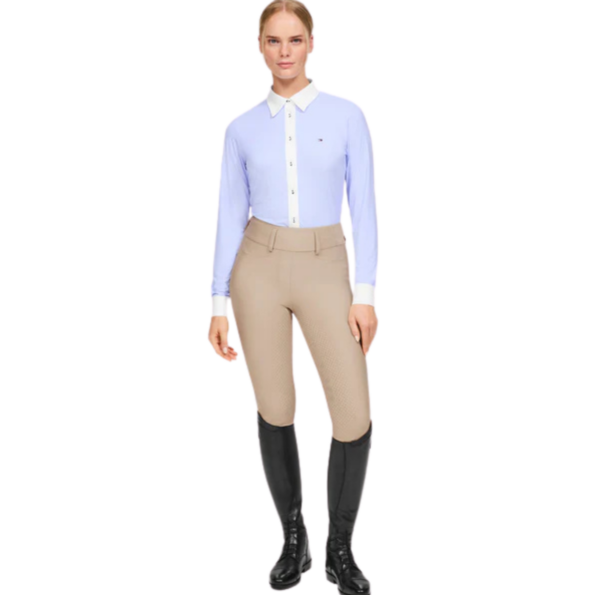 Tommy Hilfiger Essex Long Sleeve Shirt - Oxford Blue