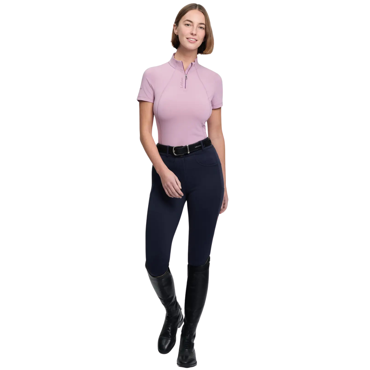 LeMieux Classique Short Sleeve Base Layer - Fondant
