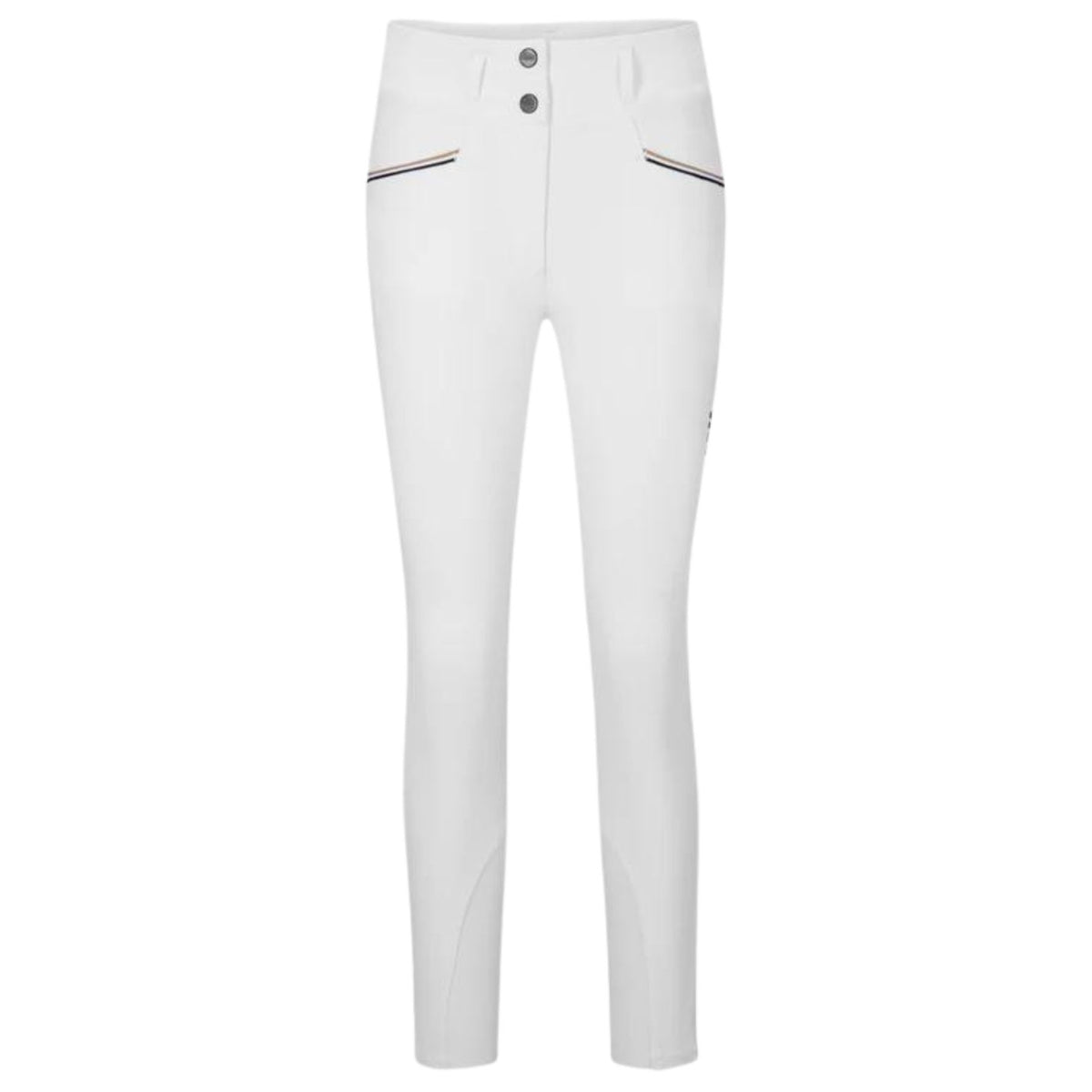 Boss Equestrian Hailey Full Grip Breeches - White